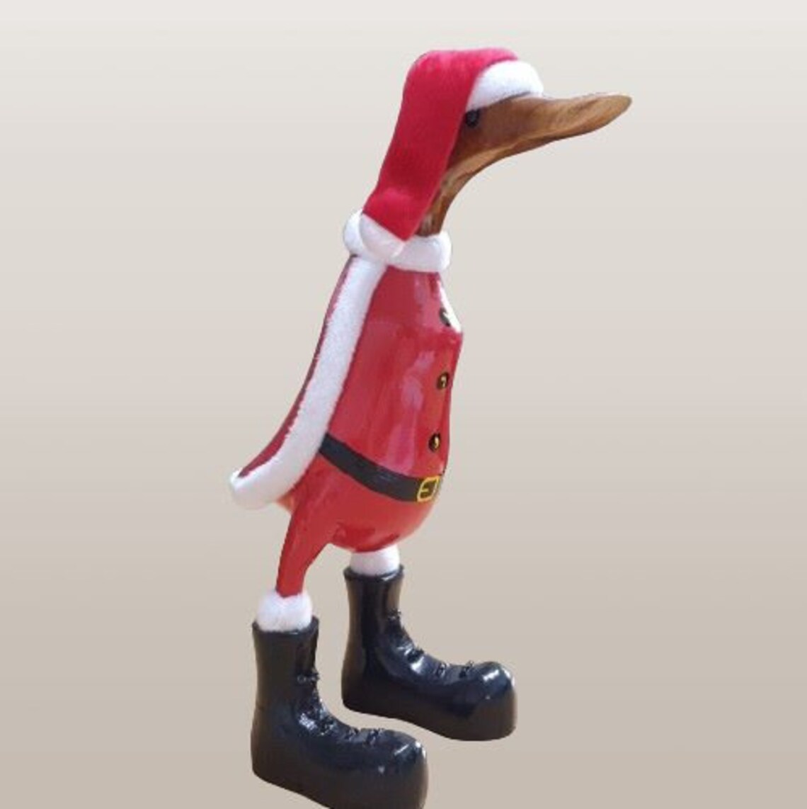 Christmas Santa Duck - Artisan Collection